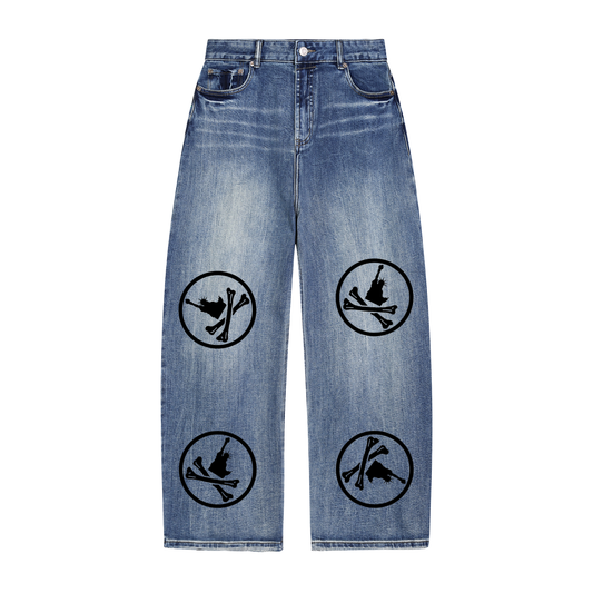 Sun Fade Heavyweight Denim Jeans