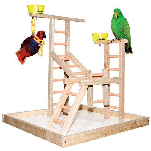 20" Bird Playland with Cups Bird Toy – Acrobird