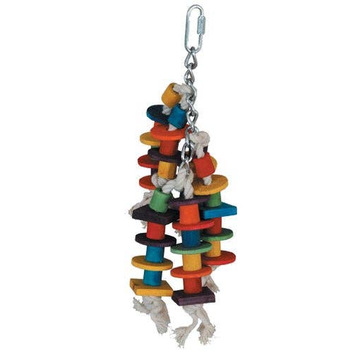 Small Hanging Thimbles Up Bird Toy – Featherland