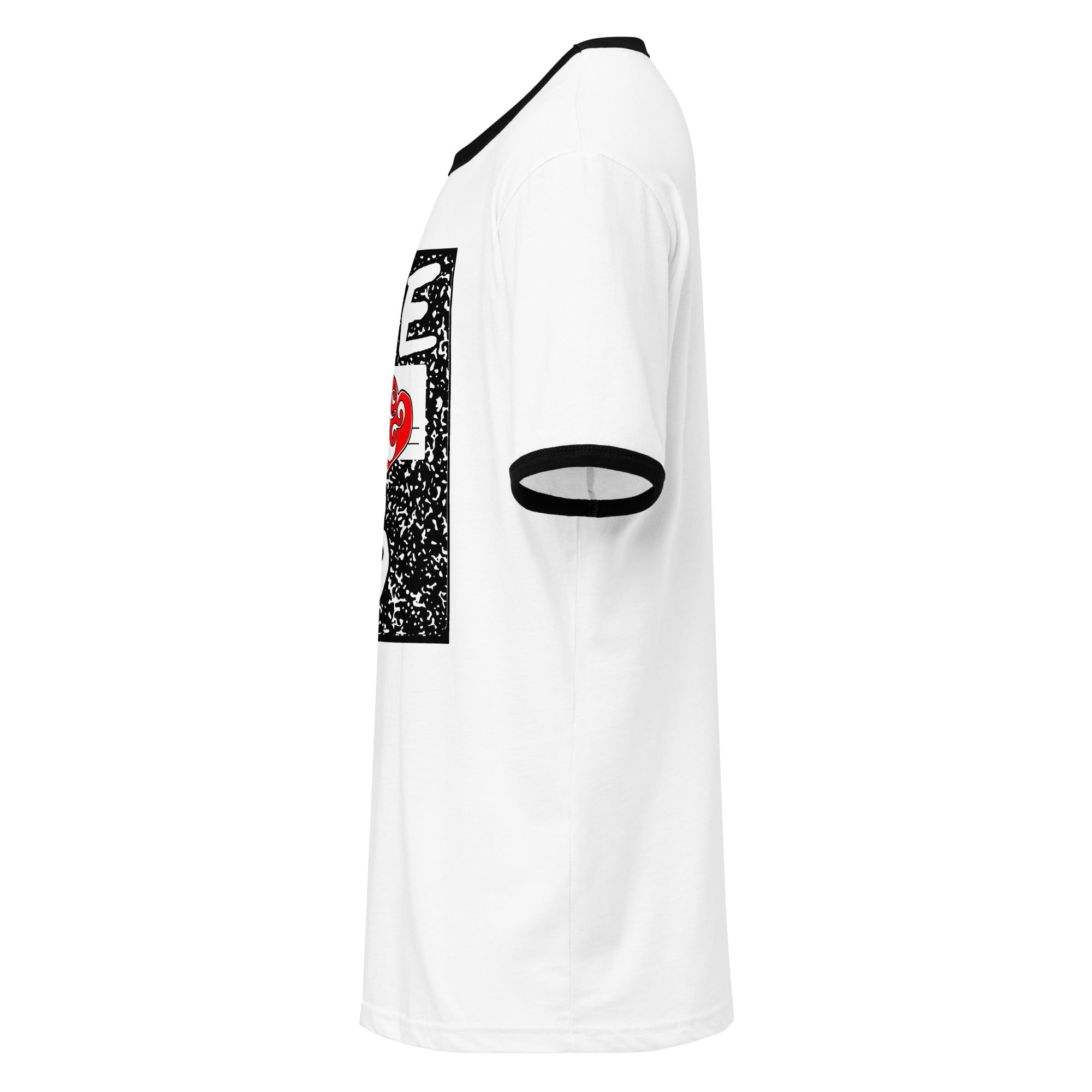 Love & B Unisex Ringer T-Shirt by BrooklyNYC ® Love & B Unisex Ringer T-Shirt by BrooklyNYC ®